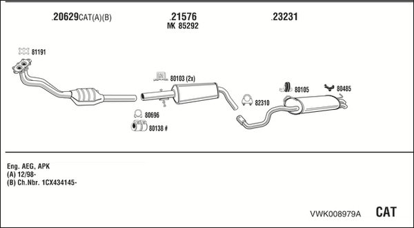 FONOS VWK008979A