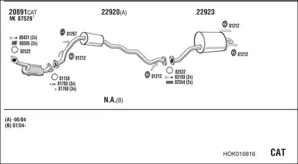 FONOS HOK016816