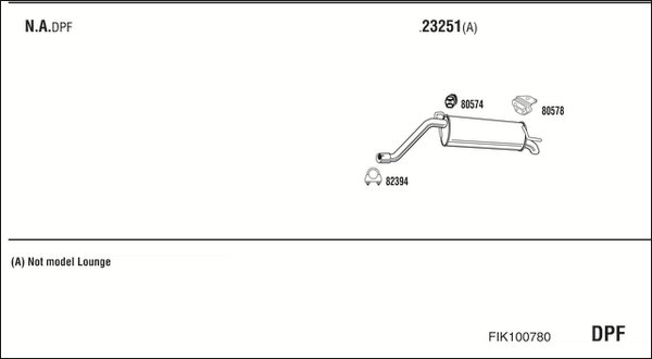 FONOS FIK100780