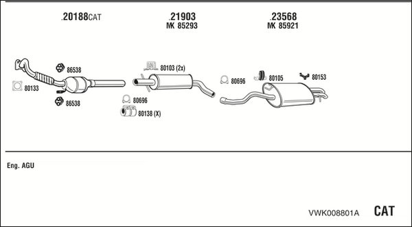 FONOS VWK008801A