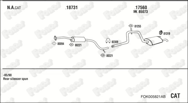 FONOS FOK005821AB