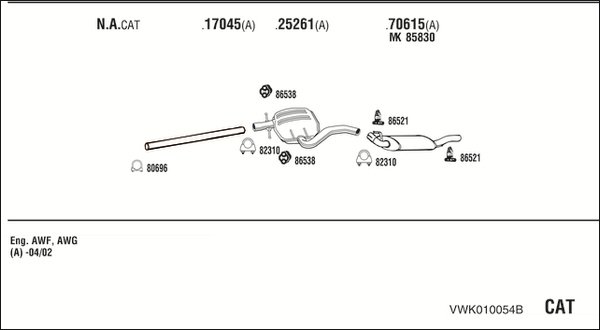 FONOS VWK010054B