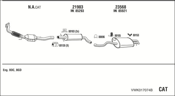 FONOS VWK017074B