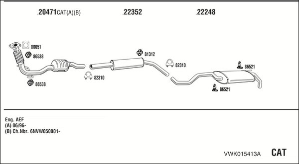 FONOS VWK015413A