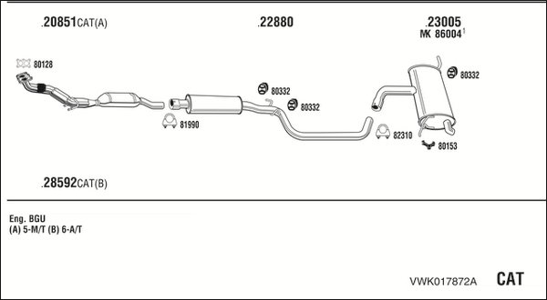 FONOS VWK017872A