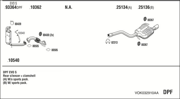 FONOS VOK032910AA