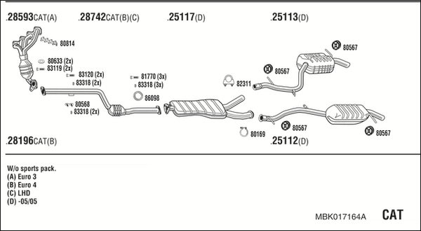 FONOS MBK017164A