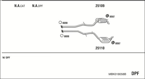 FONOS MBK018058B
