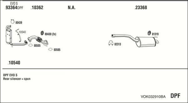 FONOS VOK032910BA