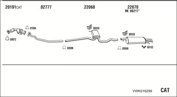 FONOS VWK016299