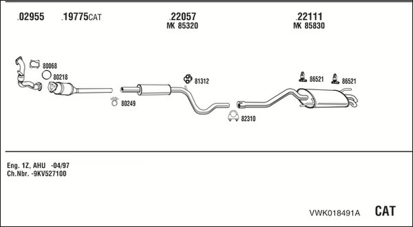 FONOS VWK018491A