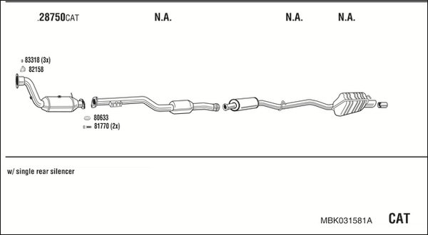 FONOS MBK031581A