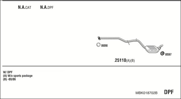 FONOS MBK018702B