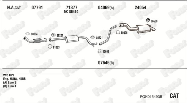 FONOS FOK015493B