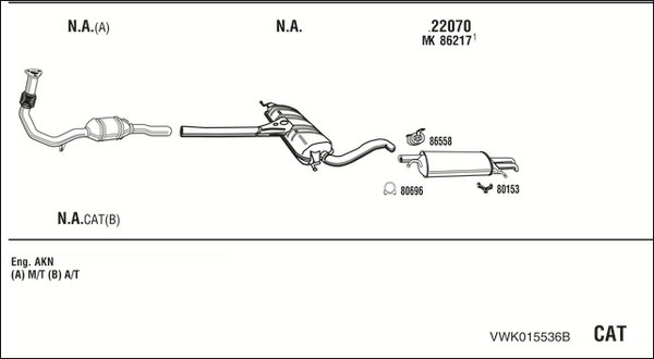 FONOS VWK015536B