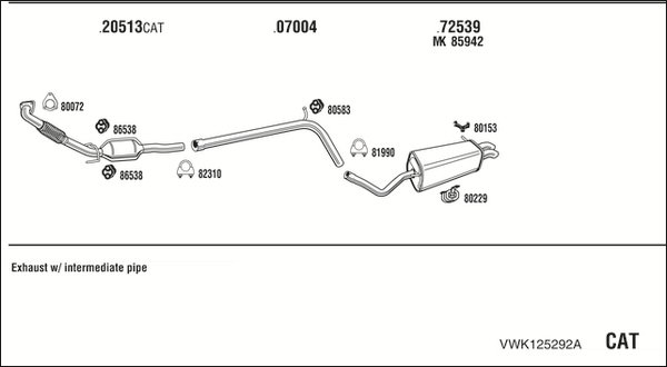 FONOS VWK125292A