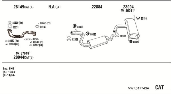 FONOS VWK017743A