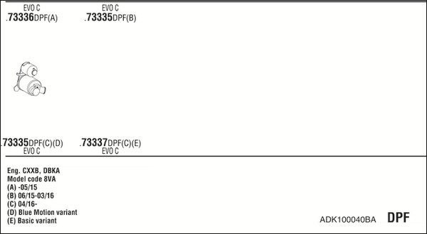 FONOS ADK100040BA