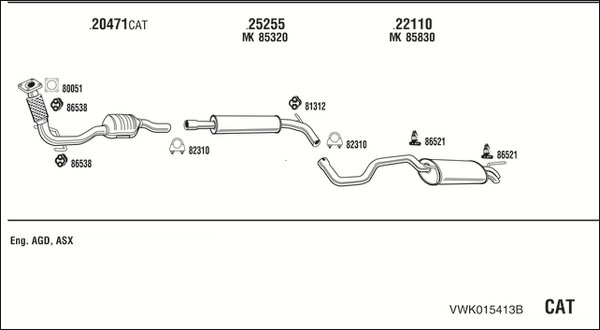 FONOS VWK015413B
