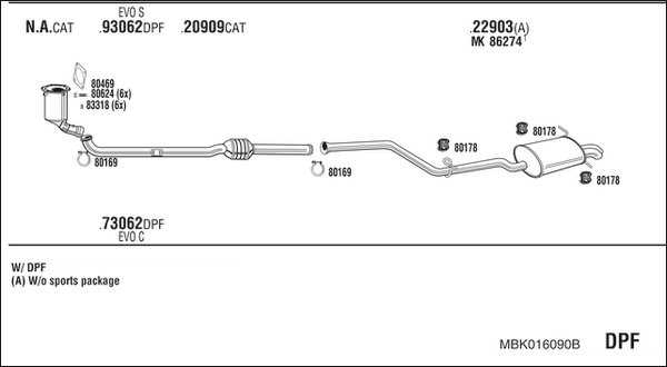 FONOS MBK016090B