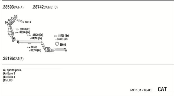 FONOS MBK017164B