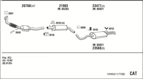 FONOS VWK011779B