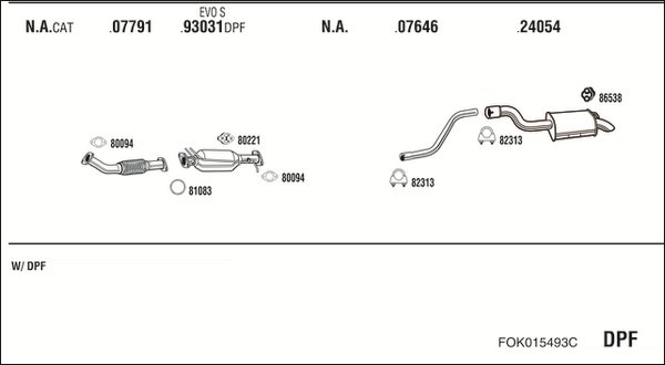 FONOS FOK015493C