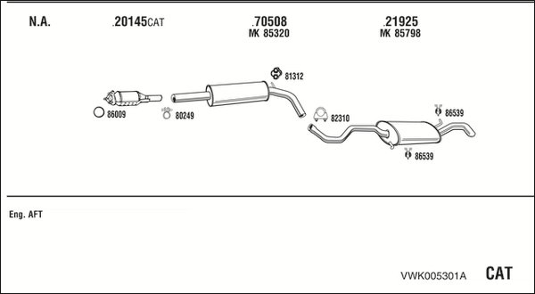 FONOS VWK005301A