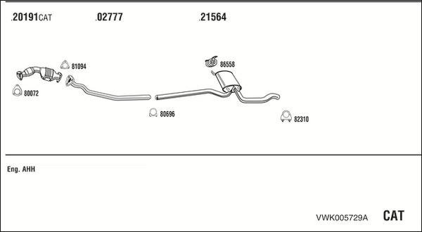 FONOS VWK005729A