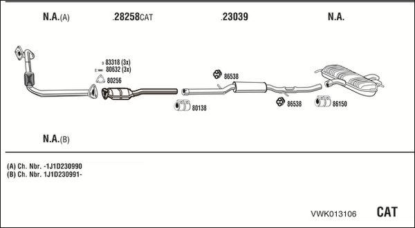 FONOS VWK013106