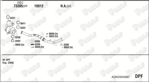 FONOS ADK033408D