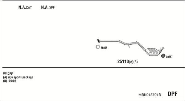 FONOS MBK018701B