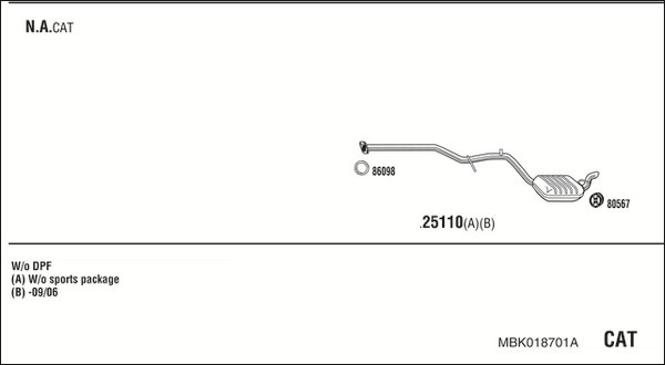 FONOS MBK018701A