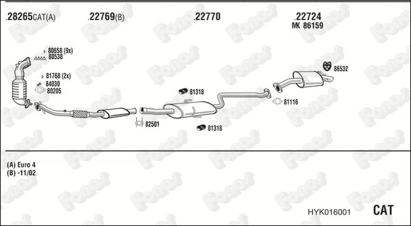 FONOS HYK016001