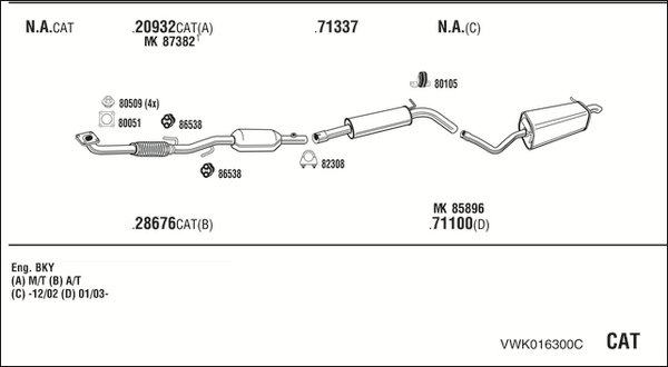 FONOS VWK016300C