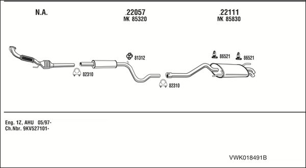 FONOS VWK018491B