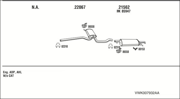 FONOS VWK007932AA