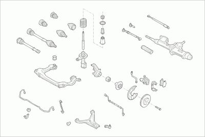 BOGE AUDI-80B4-FB013 BOGE AUDI-80B4-FB013