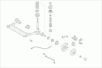 BOGE AUDI-A4B5-RB001 BOGE AUDI-A4B5-RB001