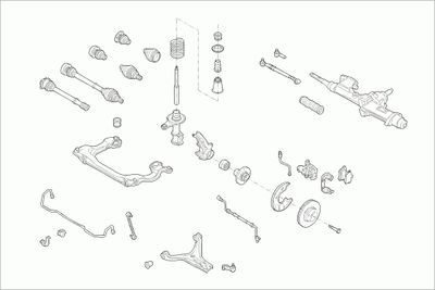 BOGE AUDI-80B4-FB006 BOGE AUDI-80B4-FB006