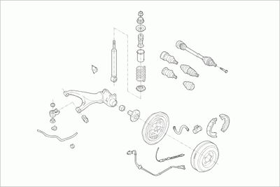 BOGE VW-GOLF-RB023 BOGE VW-GOLF-RB023