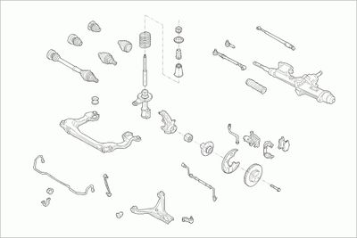 BOGE AUDI-80B4-FB017 BOGE AUDI-80B4-FB017