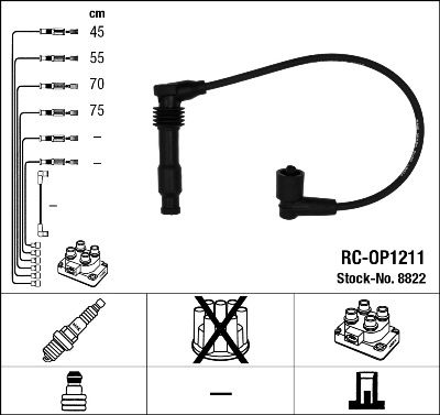 NGK 8822