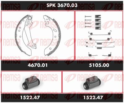 REMSA SPK 3670.03 REMSA SPK 3670.03