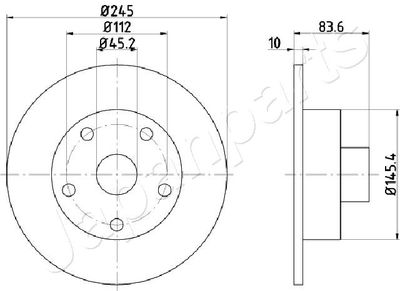 JAPANPARTS DP-0906