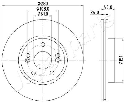 JAPANPARTS DI-0711