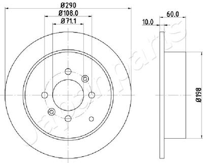 JAPANPARTS DP-0616