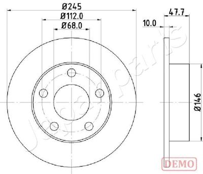 JAPANPARTS DP-0905C