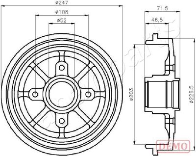 JAPANPARTS TA-0610C