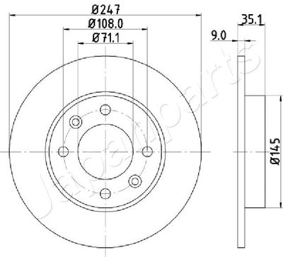 JAPANPARTS DP-0602